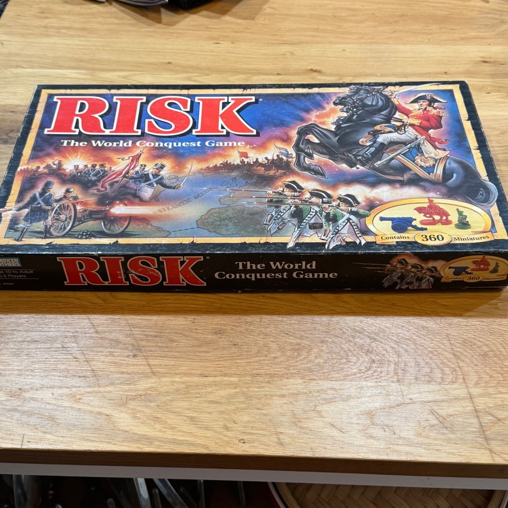 Risk The World Conquest Game 1993 Parker Brothers Board Game Complete